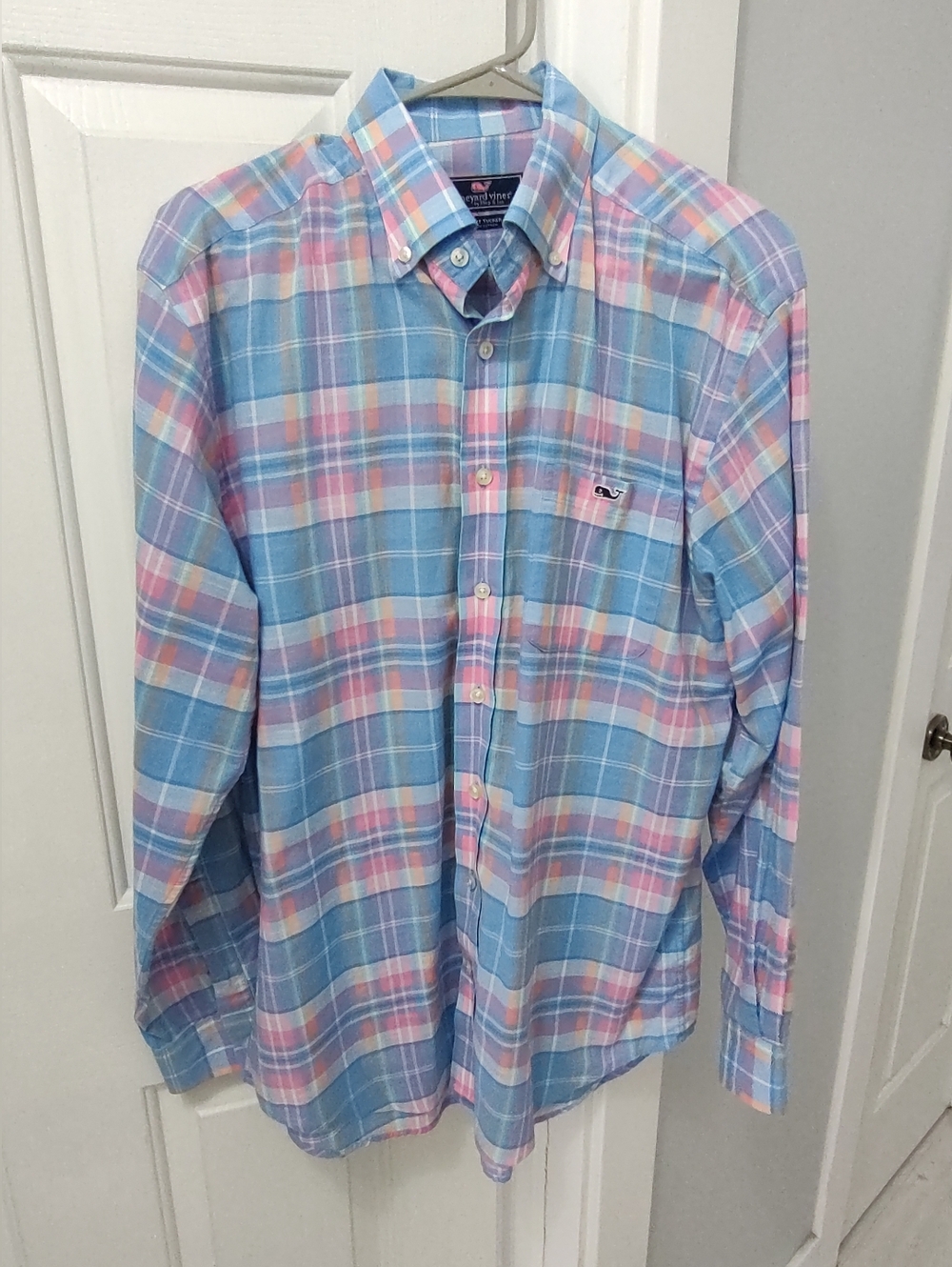 Men's (M) Vineyard Vines Classic Fit 100% Cotton Button Down Like New